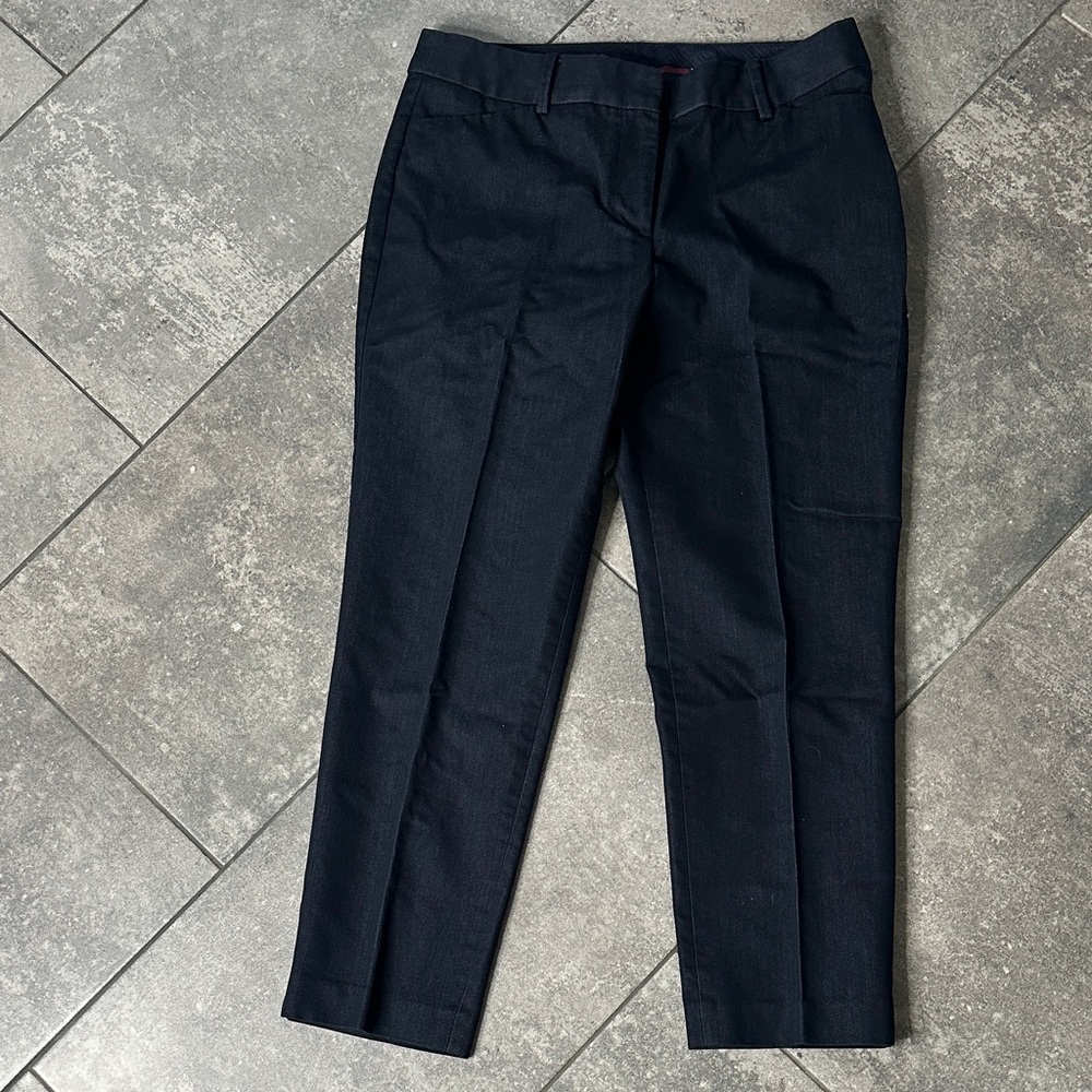 Talbots Hampshire Ankle Pants Women’s 8P Petite Blue Slim Dress Pants